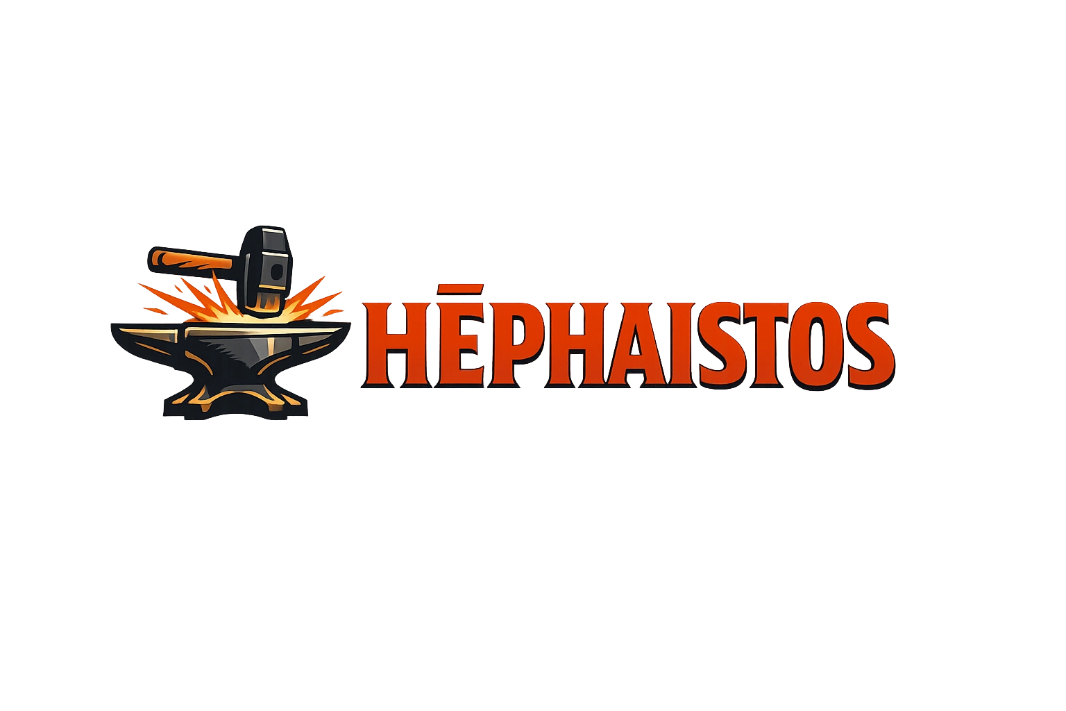 Hēphaistos wordmark