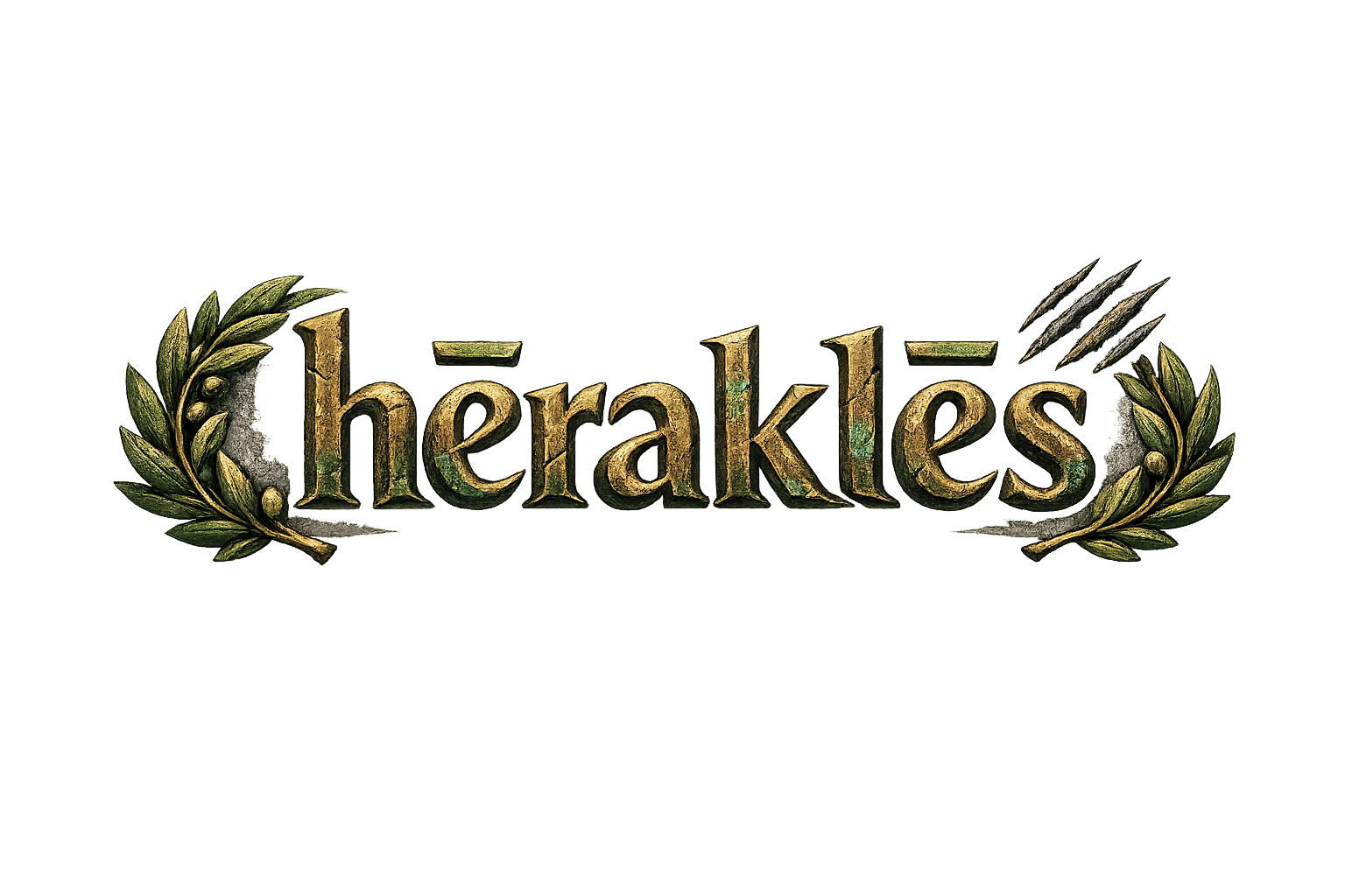 Hēraklēs wordmark