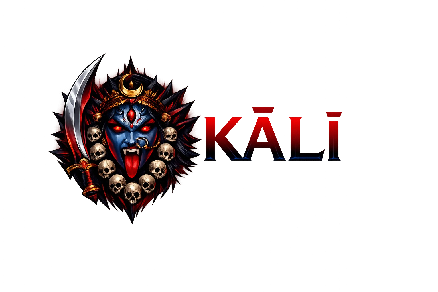 Kālī wordmark