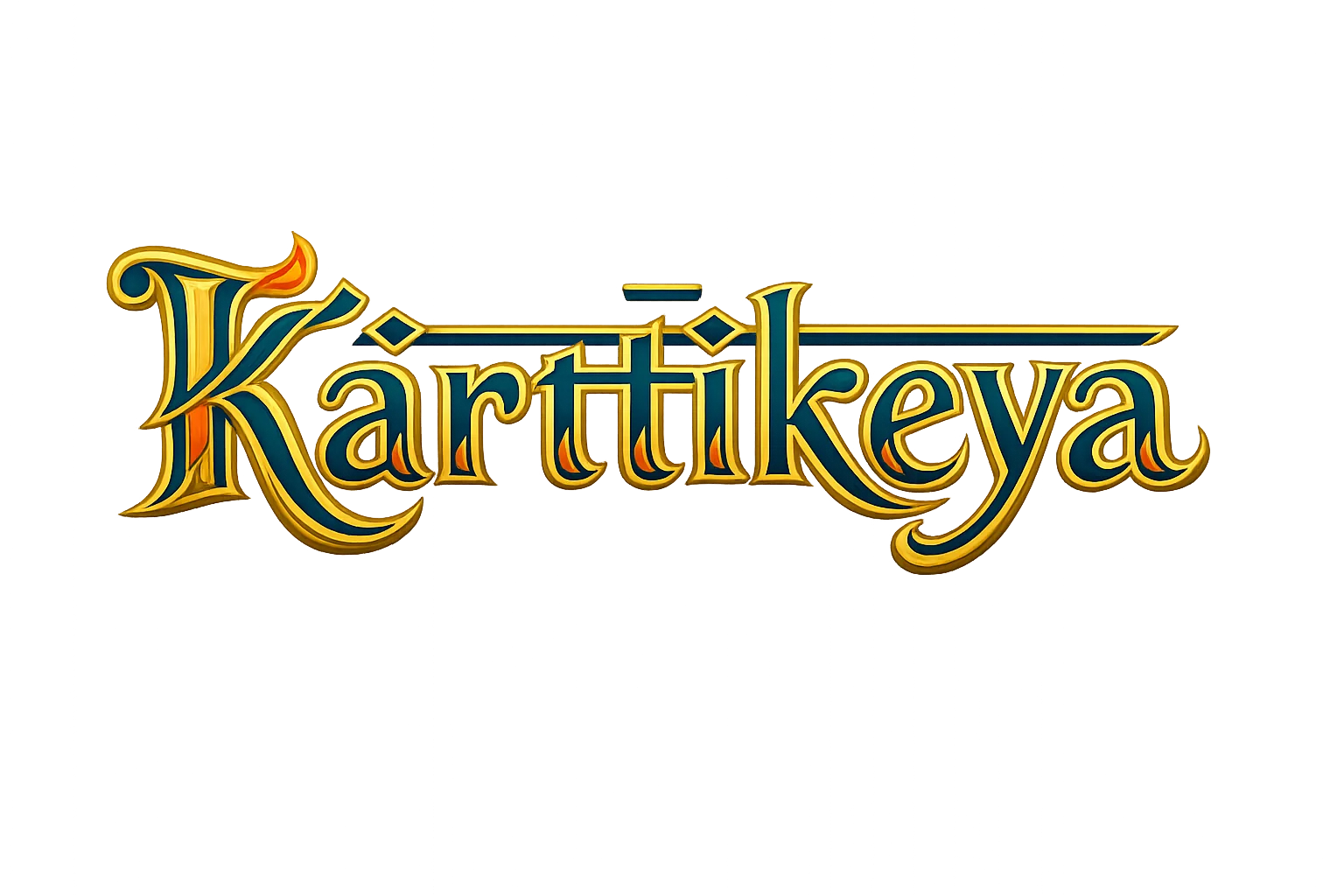 Kārttikeya wordmark