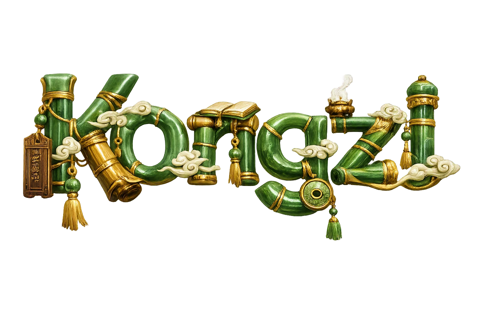Kǒngzǐ wordmark
