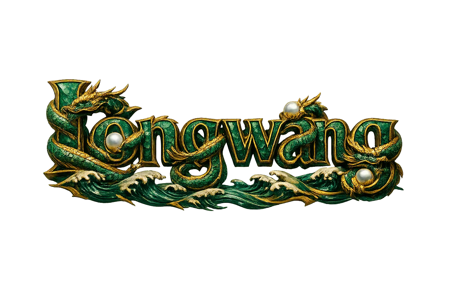 Lóngwáng wordmark