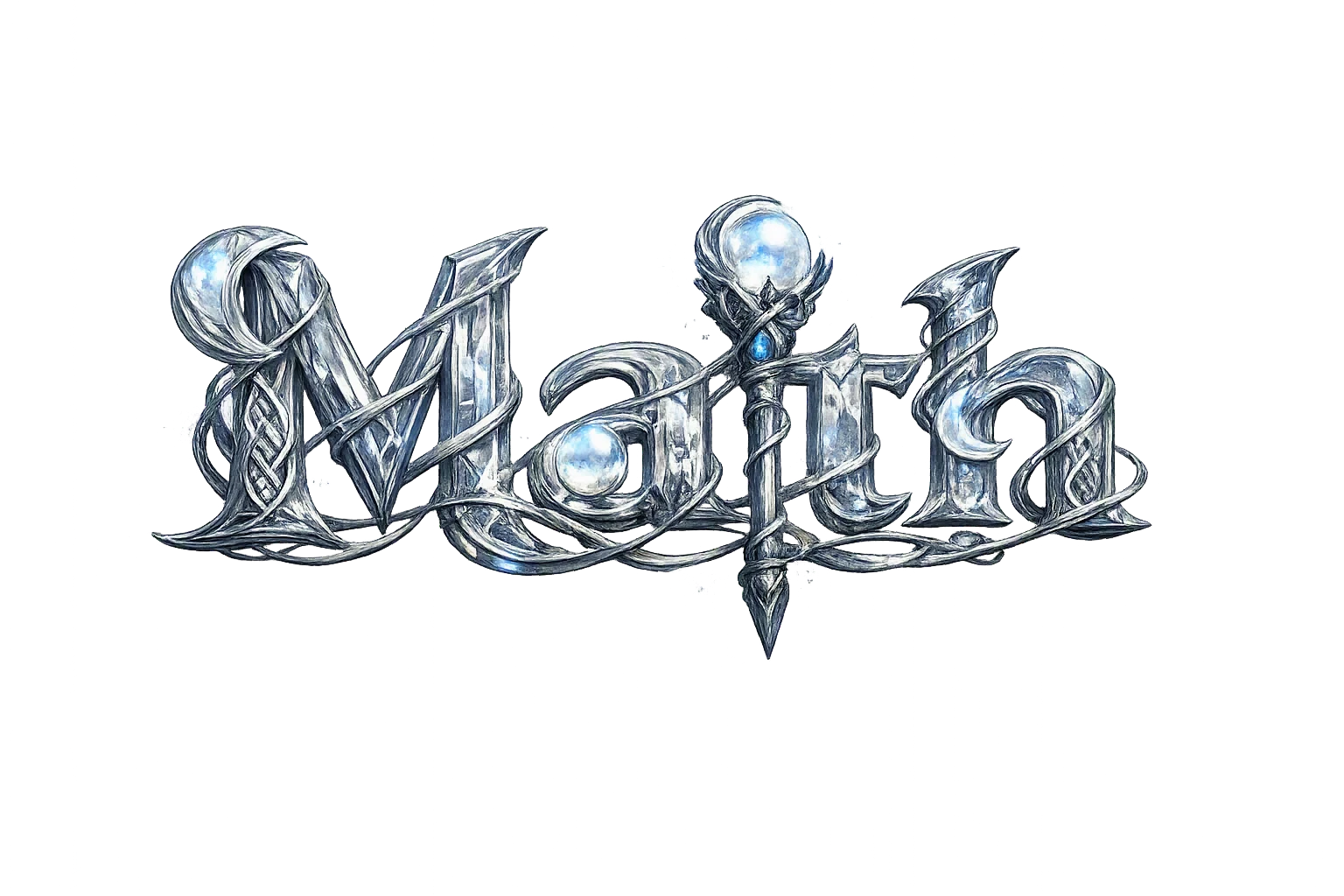 Math wordmark