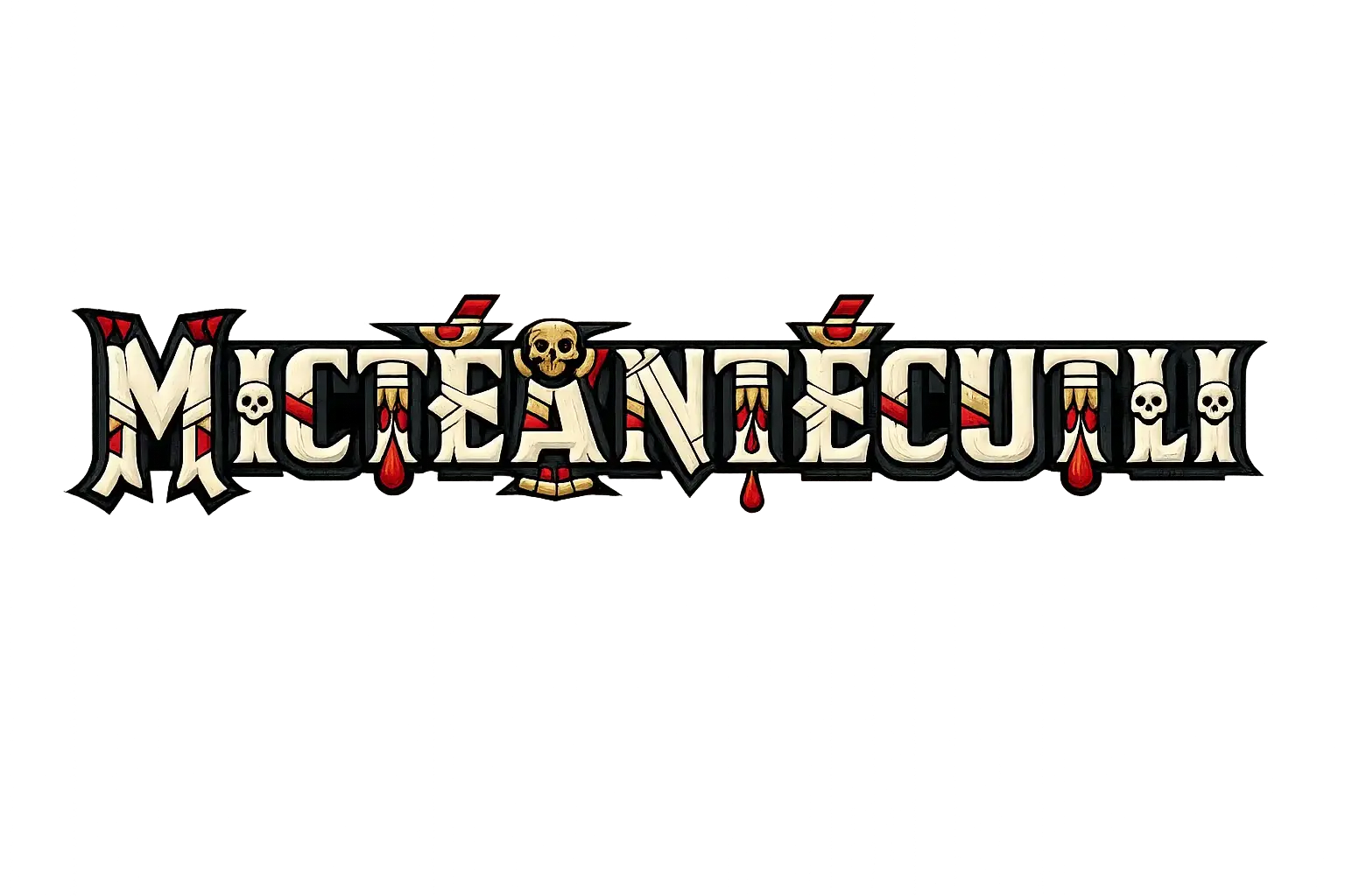 Mictlāntēcutli wordmark