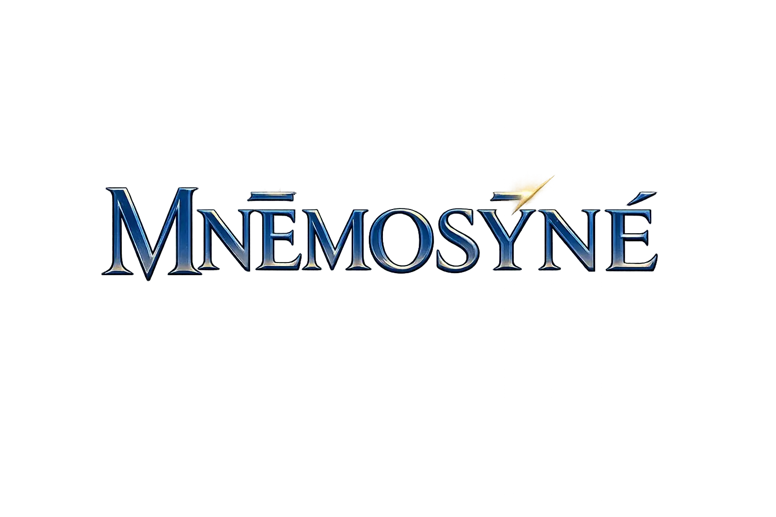 Mnēmosýnē wordmark