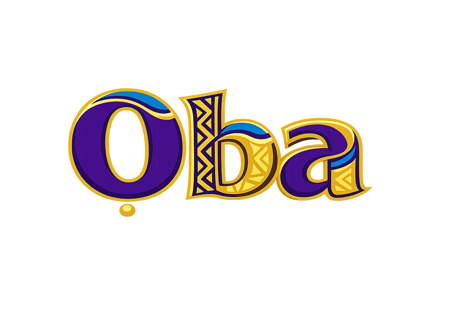Ọbà wordmark