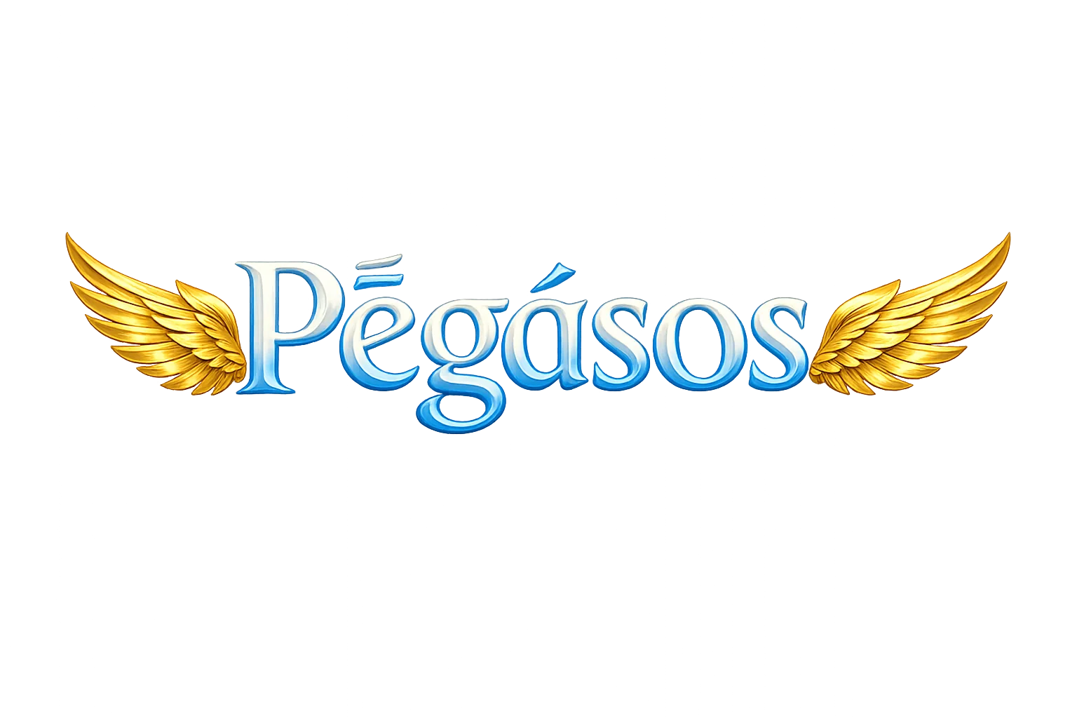 Pḗgasos wordmark