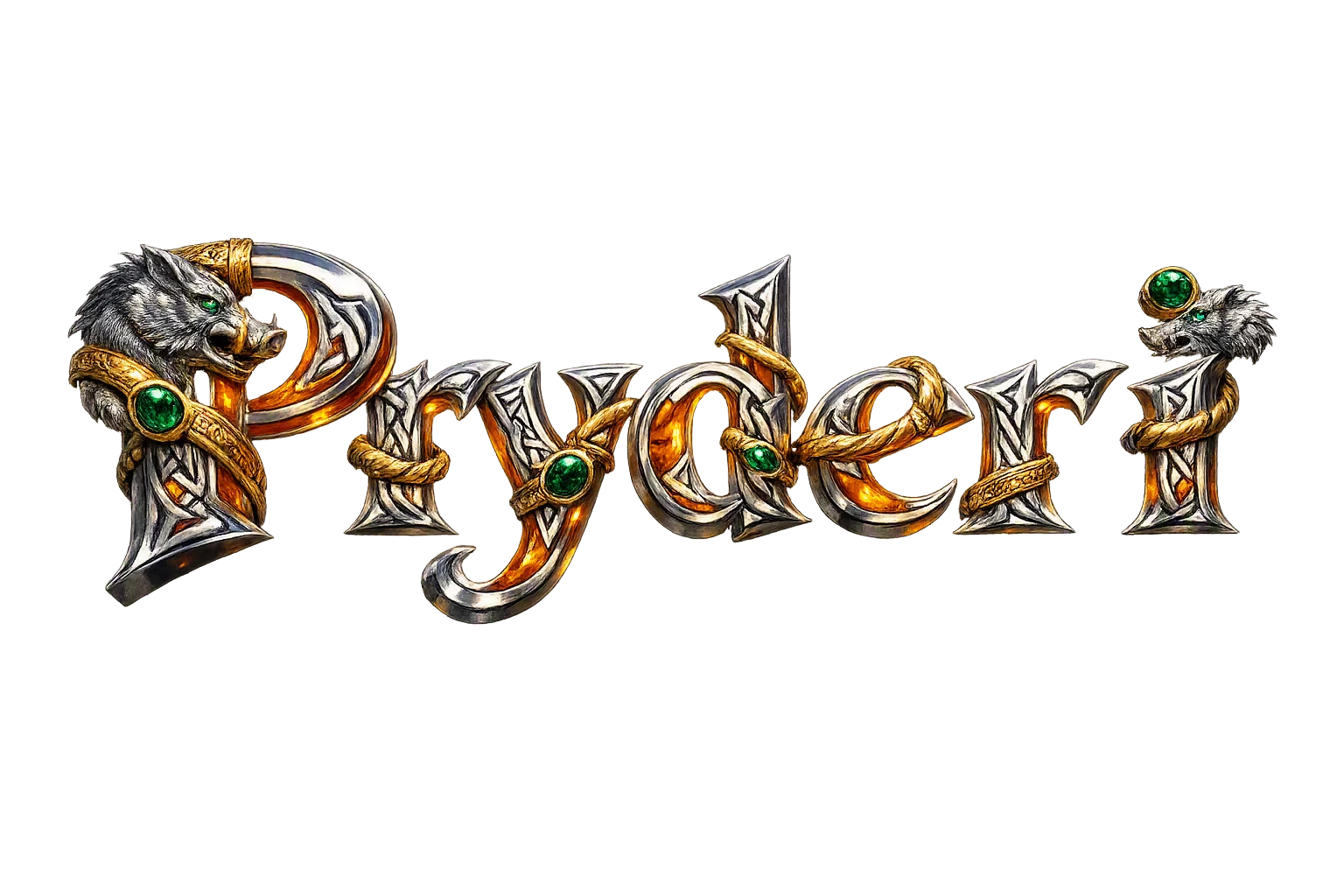 Pryderi wordmark