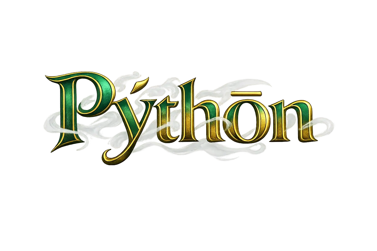 Pýthōn wordmark