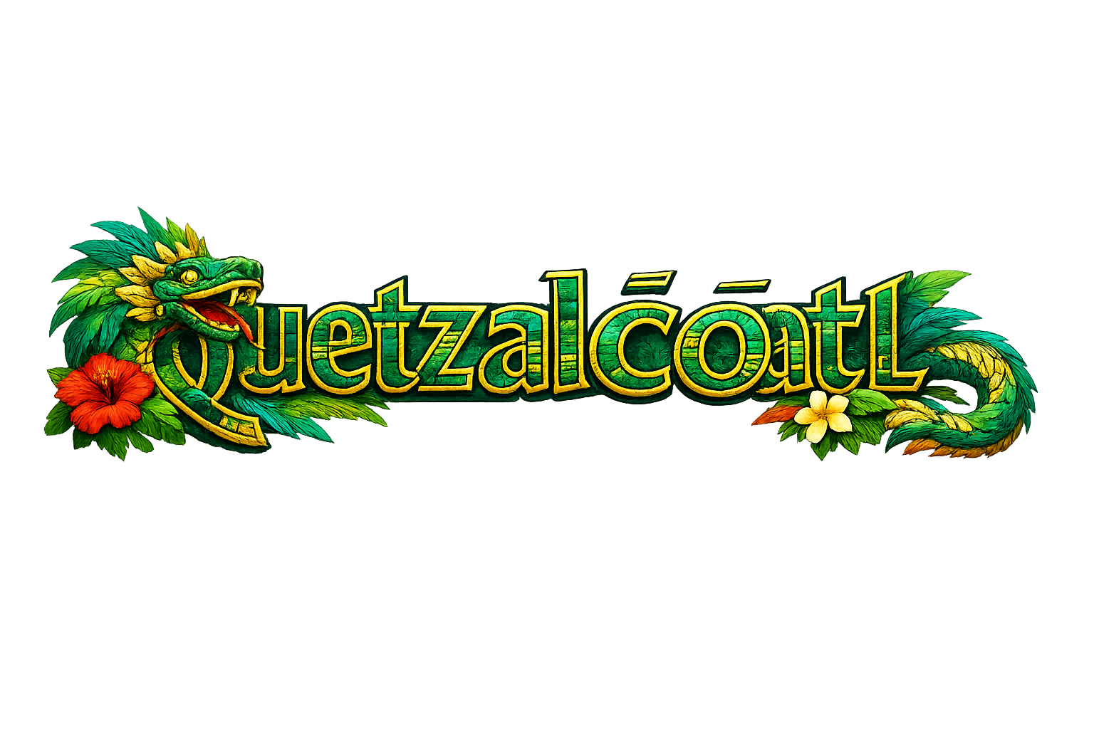 Quetzalcōātl wordmark