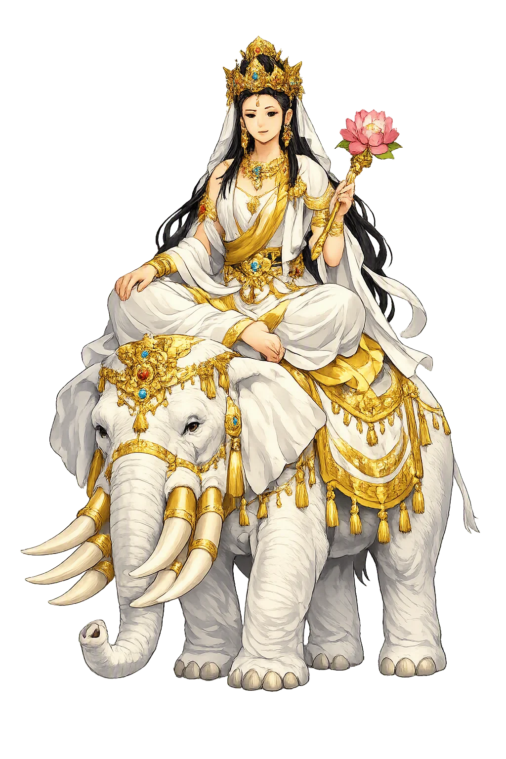 Samantabhadra Mascot Canvas