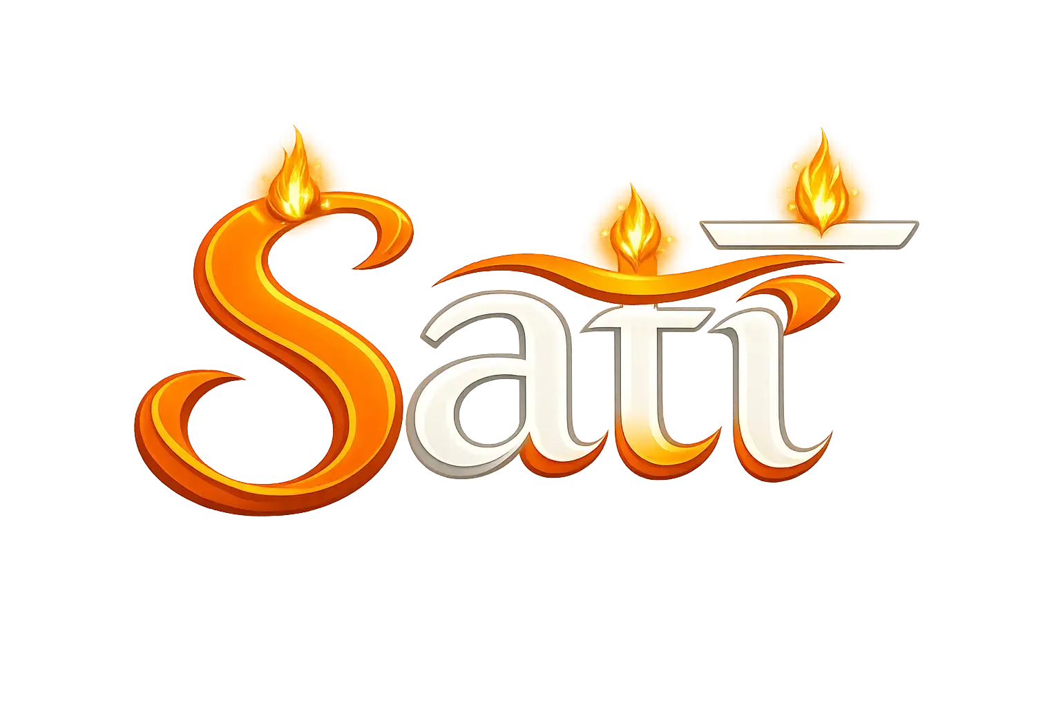 Satī wordmark