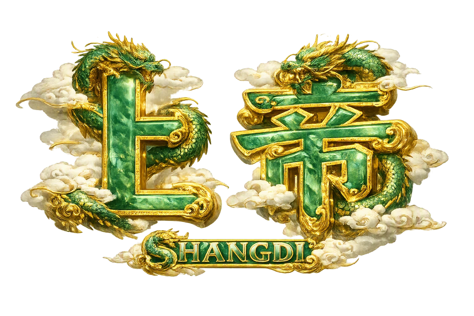 Shàngdì wordmark
