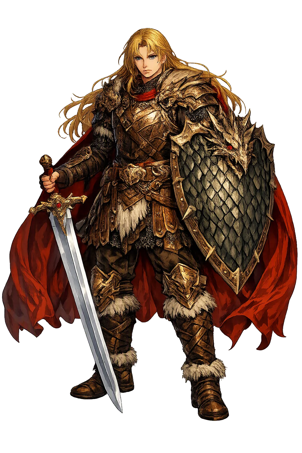 Sigurðr Mascot Canvas
