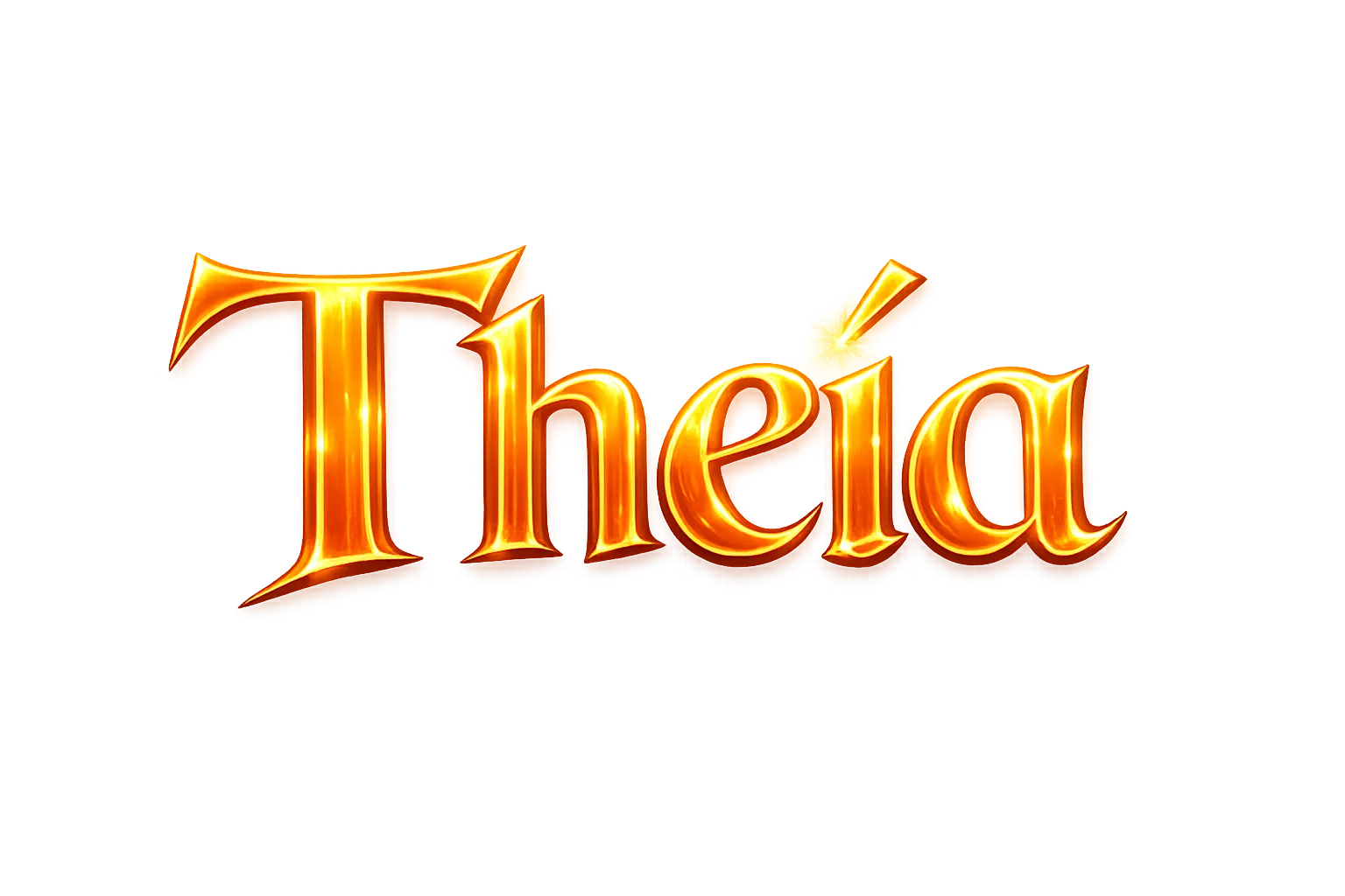 Theía wordmark