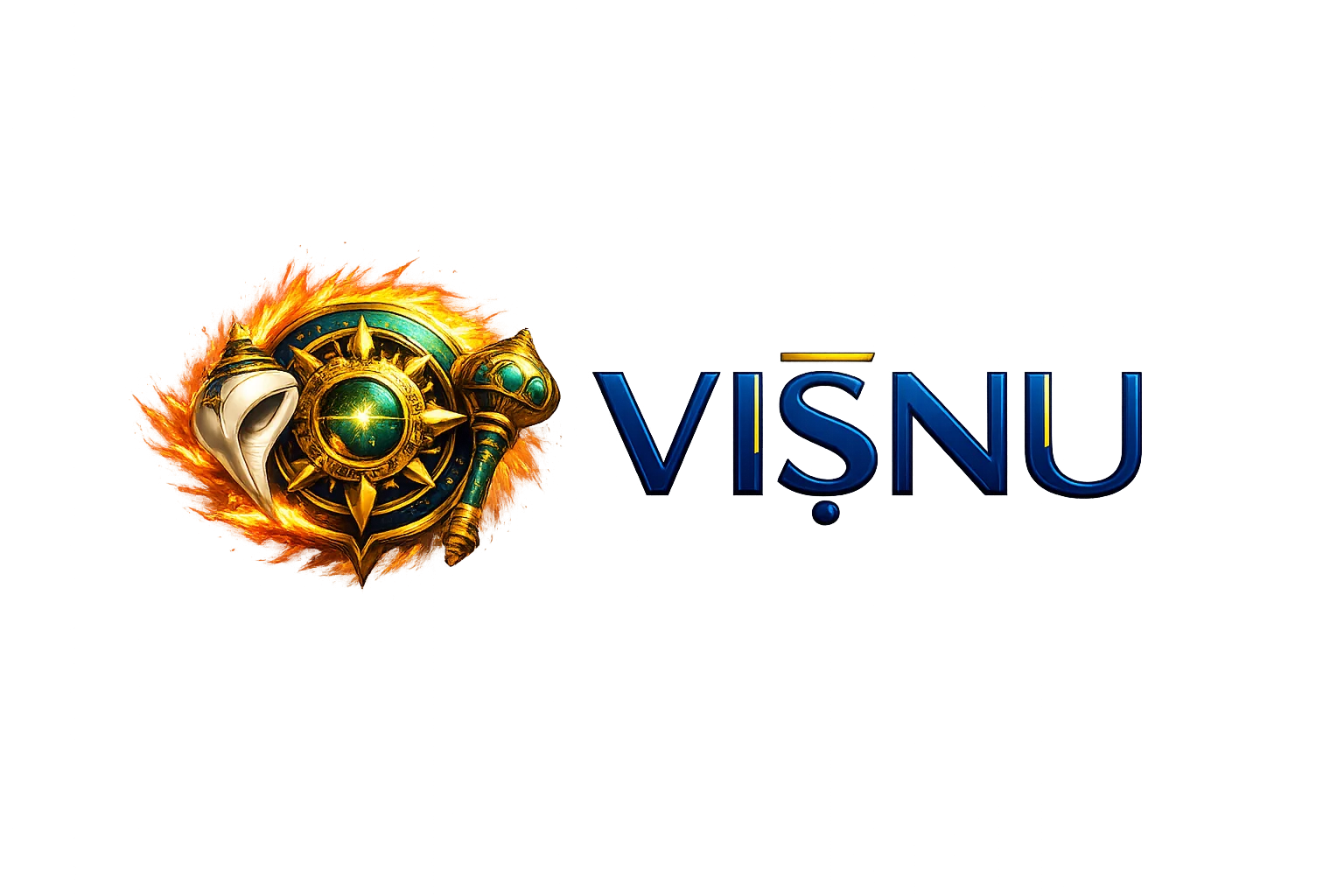 Viṣṇu wordmark