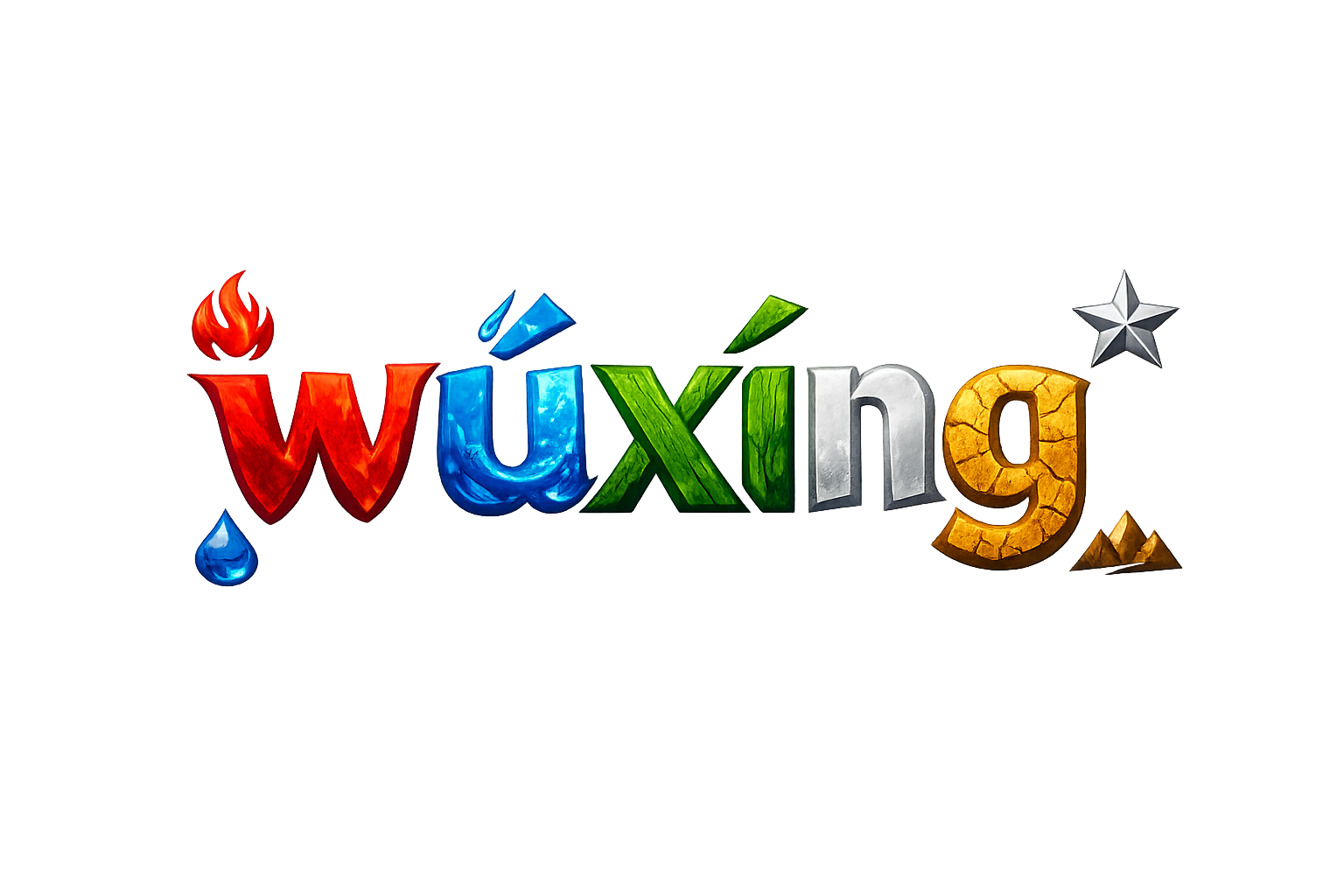 Wǔxíng wordmark