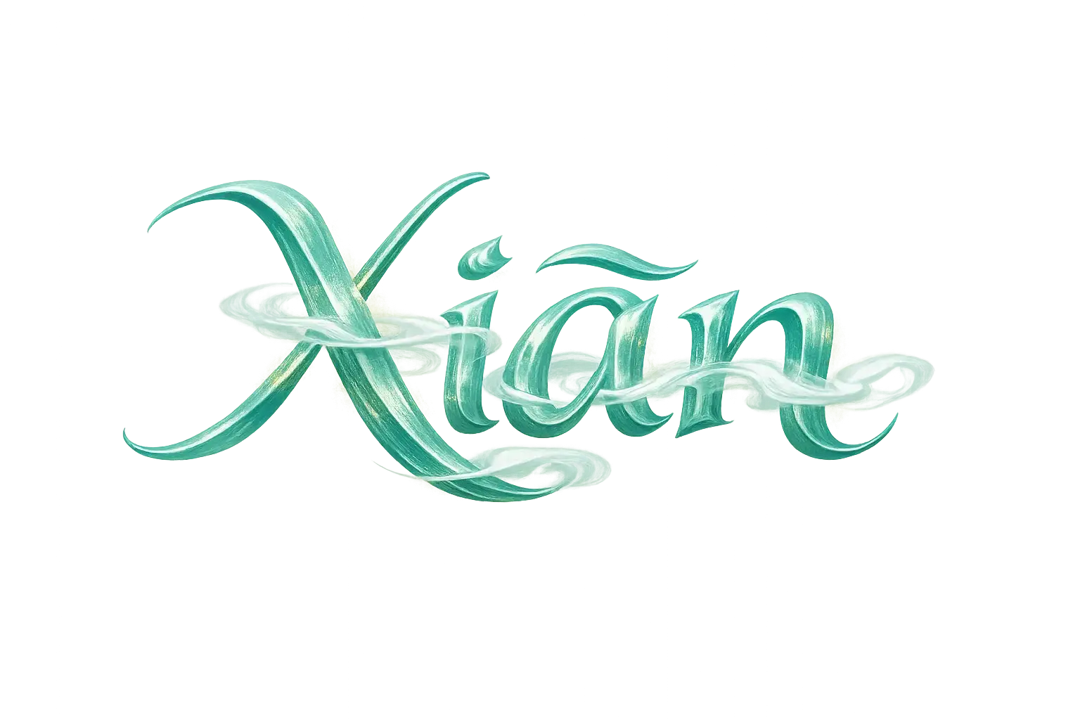 Xiān wordmark