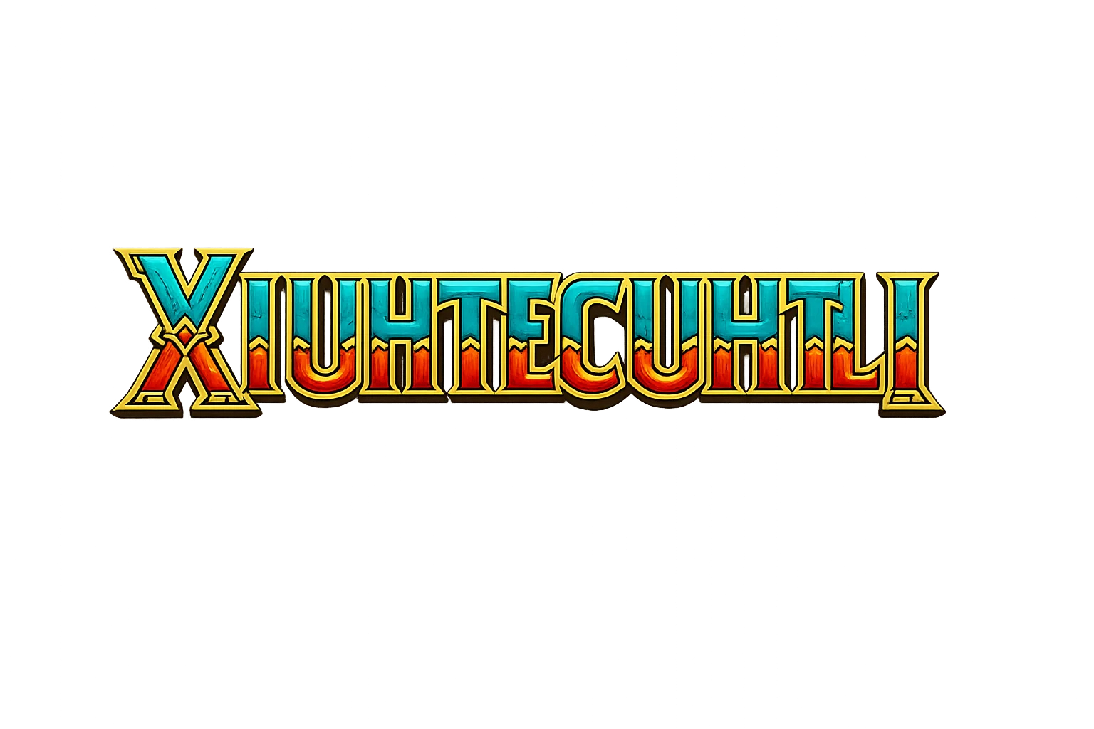 Xiuhtēcuhtli wordmark