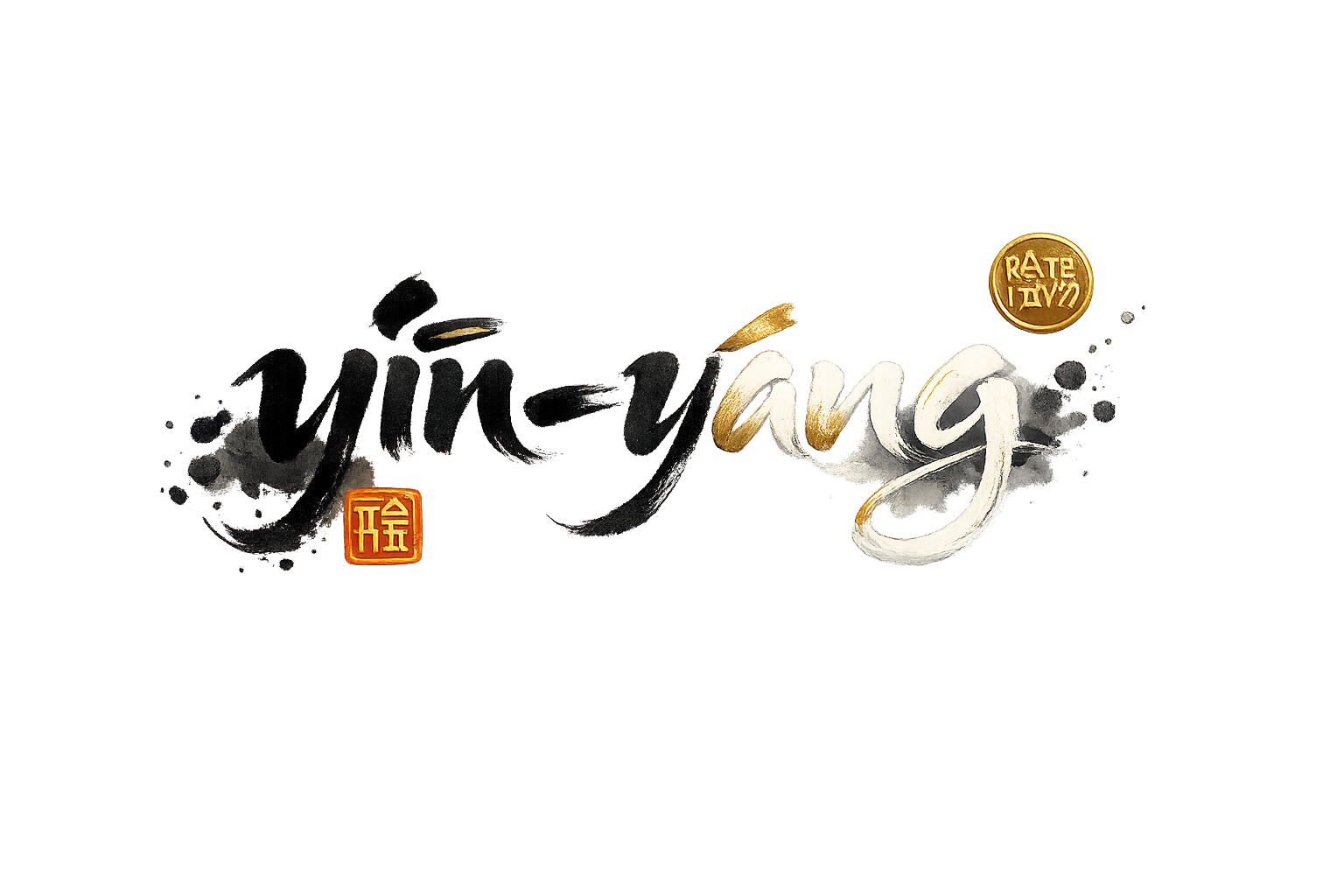 Yīnyáng wordmark