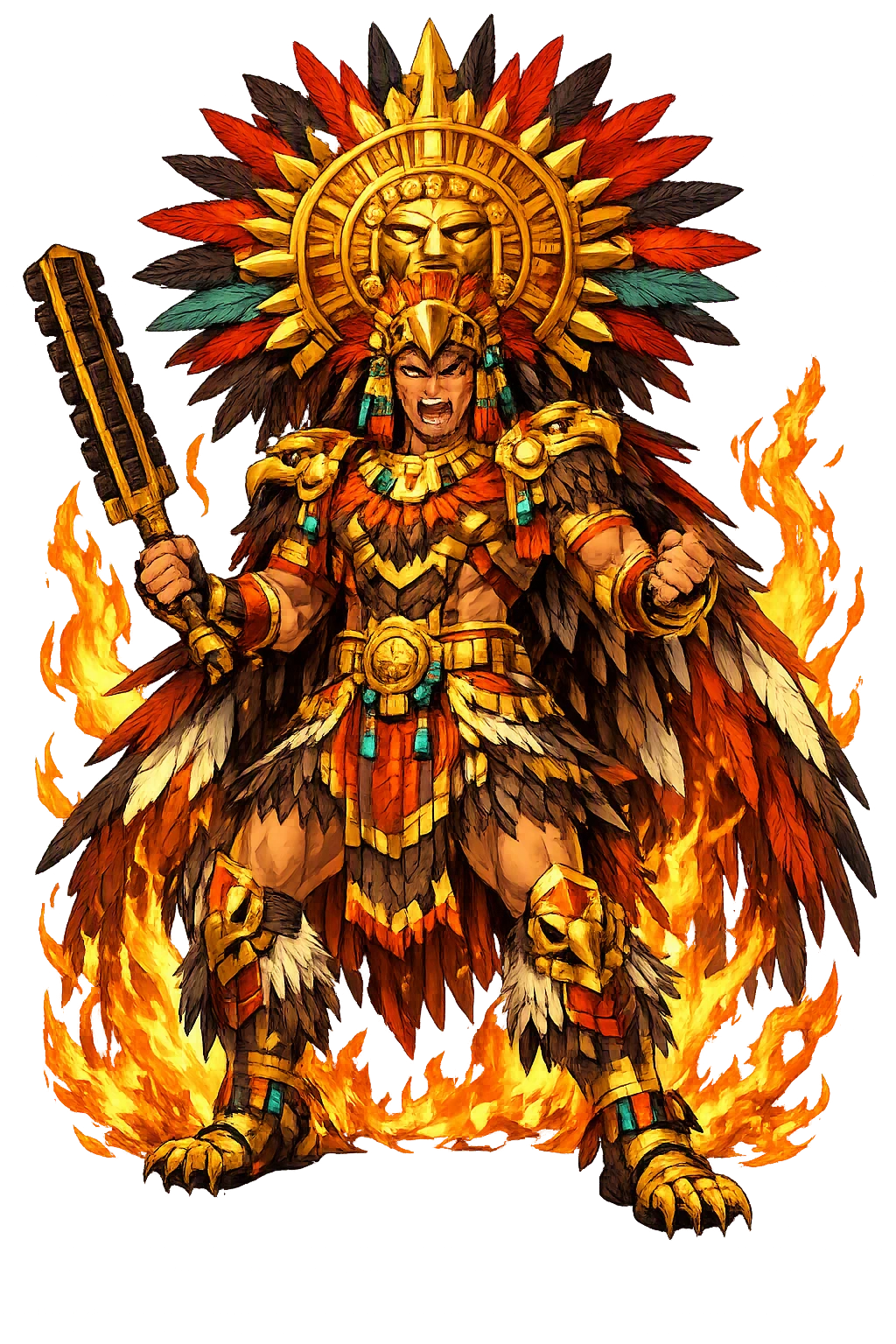 Tōnatiuh — Sun, Heat, Fifth Age