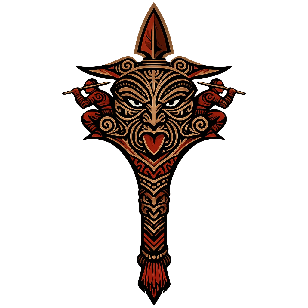 Tūmatauenga logomark