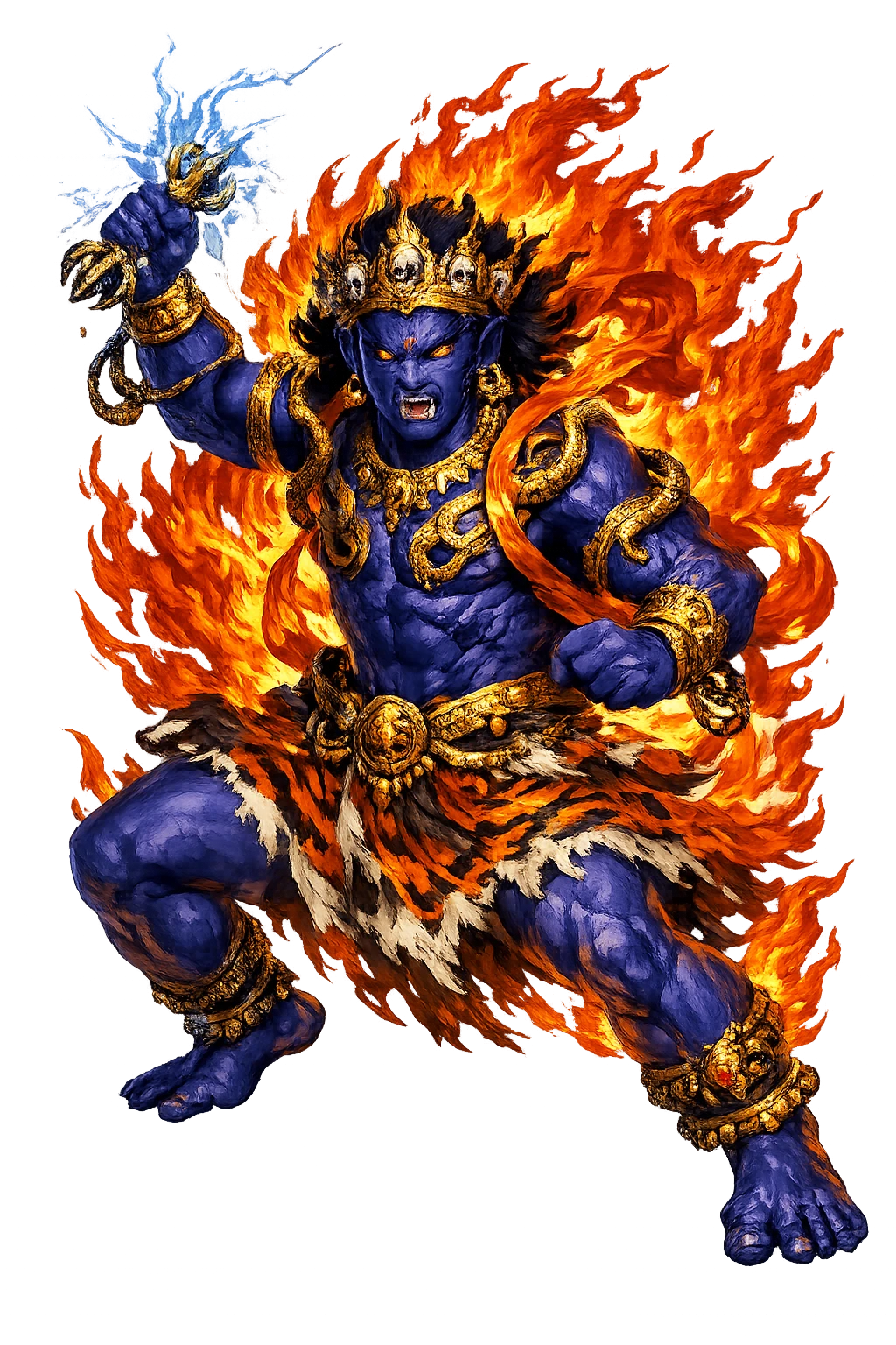 Vajrapāṇi — Thunderbolt Holder, Protection