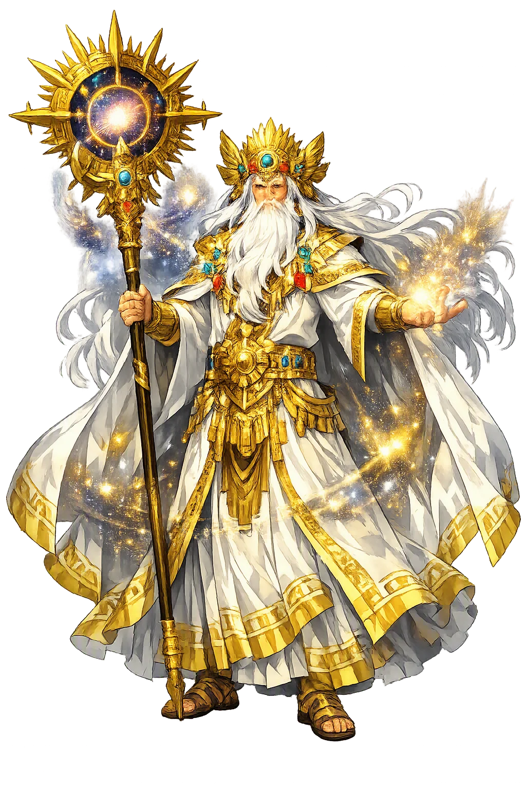 Wiraqucha — Creator, Sky, Sea Foam